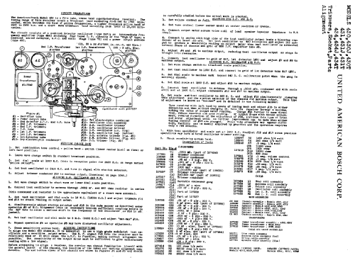 434J ; United American (ID = 775568) Radio