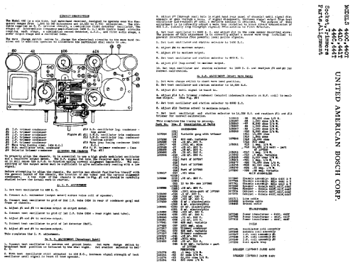 440C ; United American (ID = 775578) Radio