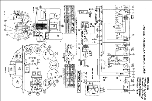 524A ; United American (ID = 776692) Car Radio