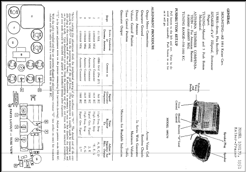 Kaiser - Frazer 100170; United Motors (ID = 238799) Car Radio