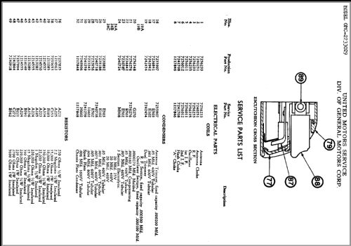 2233029 GMC Truck Radio ; United Motors (ID = 367427) Car Radio