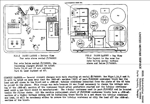 393884 Oldsmobile; United Motors (ID = 784825) Car Radio