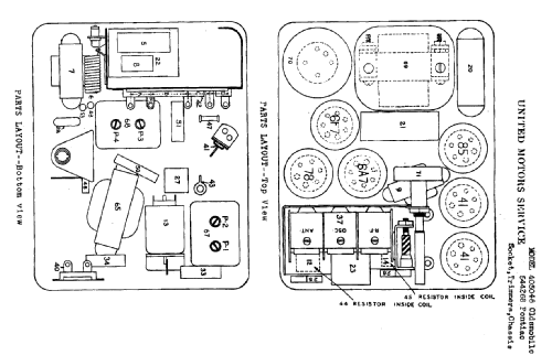 405046 Oldsmobile; United Motors (ID = 785818) Car Radio