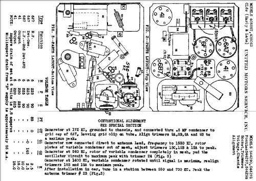 405057 Oldsmobile; United Motors (ID = 786278) Car Radio