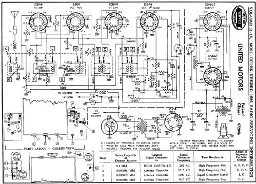 472046 Packard Clipper; United Motors (ID = 127047) Car Radio