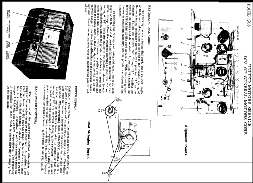 Delco 508; United Motors (ID = 311391) Radio