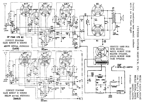 544290 Pontiac; United Motors (ID = 786285) Car Radio