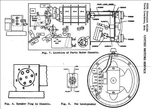 601038 Chevrolet; United Motors (ID = 787659) Car Radio