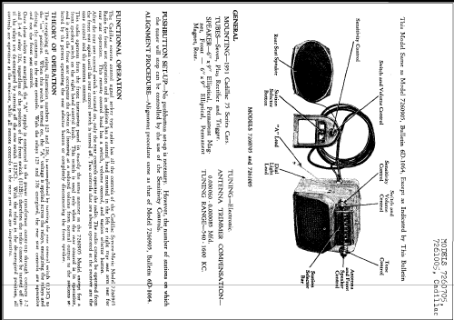 7261005 Cadillac; United Motors (ID = 239477) Autoradio