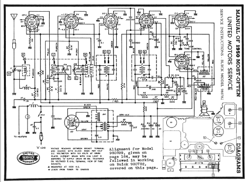 980782 Buick; United Motors (ID = 116245) Car Radio