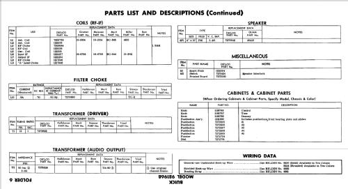 981968 Buick; United Motors (ID = 599827) Autoradio