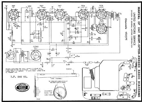 982375 Oldsmobile; United Motors (ID = 85576) Car Radio