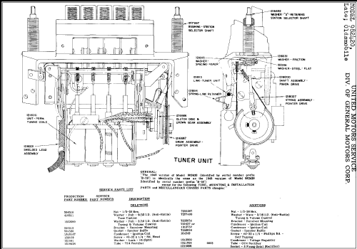 982420 Oldsmobile; United Motors (ID = 276182) Car Radio