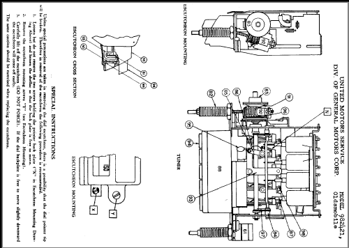 982421 Oldsmobile; United Motors (ID = 311694) Car Radio