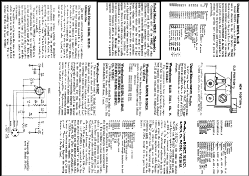 982421 Oldsmobile; United Motors (ID = 311699) Car Radio