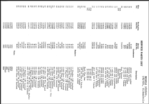 Oldsmobile 982699; United Motors (ID = 239244) Car Radio