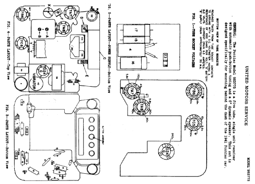 983775 Pontiac; United Motors (ID = 789868) Car Radio