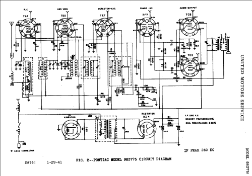 983776 Pontiac; United Motors (ID = 789883) Car Radio