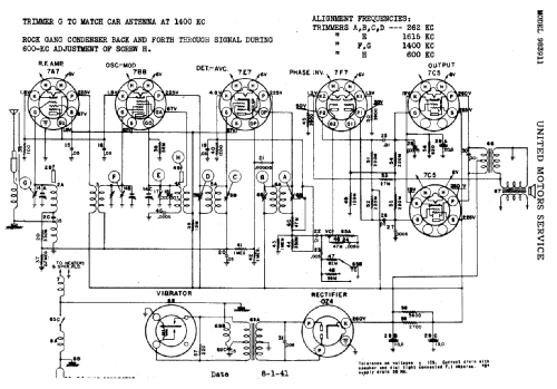 983911 Pontiac; United Motors (ID = 789893) Car Radio