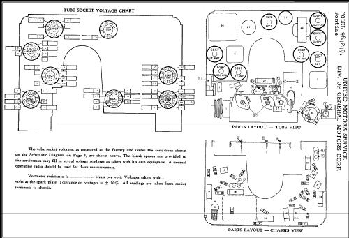 984249 Pontiac; United Motors (ID = 311925) Car Radio