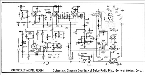 985694 Chevrolet; United Motors (ID = 698462) Car Radio