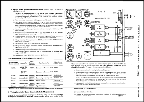 985986 Chevrolet; United Motors (ID = 453276) Car Radio