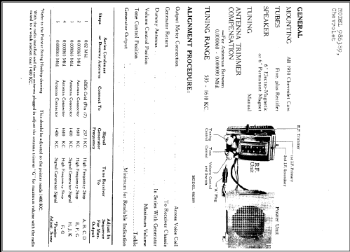 986389 Chevrolet; United Motors (ID = 256437) Car Radio