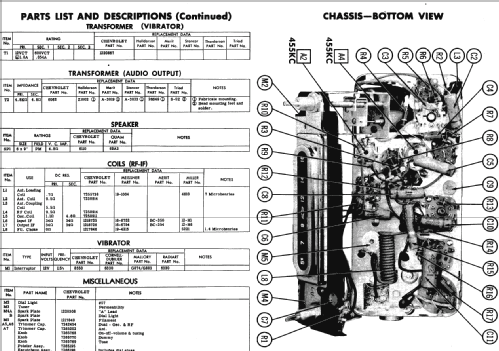 987187 Chevrolet Truck; United Motors (ID = 235262) Car Radio