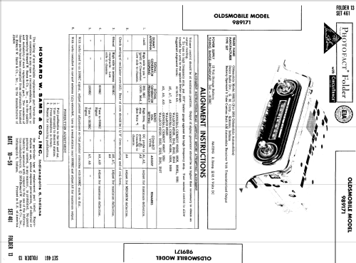 989171 Oldsmobile; United Motors (ID = 612854) Car Radio