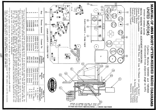 Cadillac 7265825; United Motors (ID = 122238) Car Radio