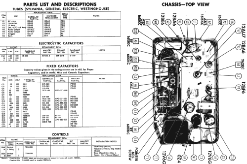 Cadillac 7265845; United Motors (ID = 235257) Car Radio