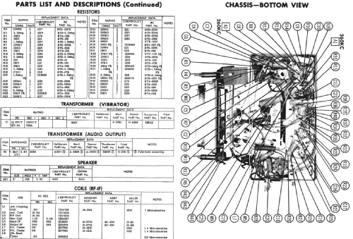 Chevrolet 3711897; United Motors (ID = 235461) Car Radio