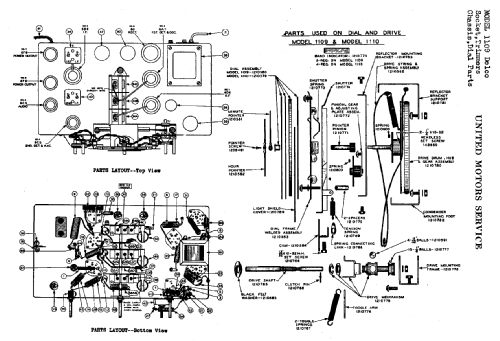 Delco 1109; United Motors (ID = 783429) Radio