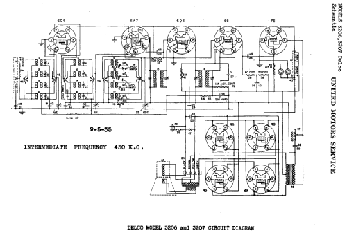 Delco 3206; United Motors (ID = 783503) Radio