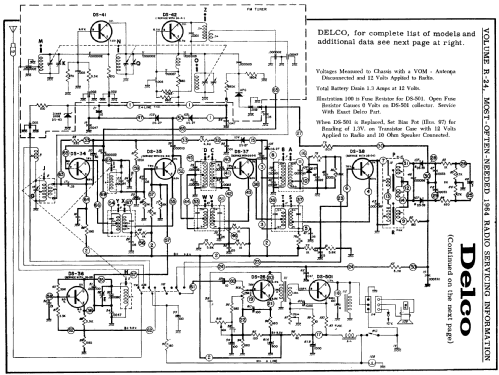 Delco 332 Dodge; United Motors (ID = 176527) Car Radio