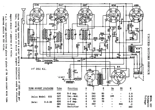 Delco 632; United Motors (ID = 783183) Car Radio