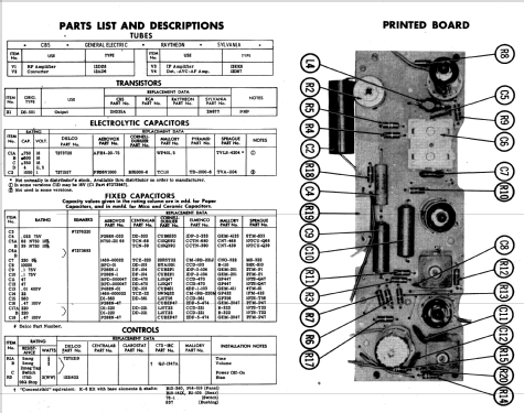 Delco 980051 Buick; United Motors (ID = 591381) Car Radio