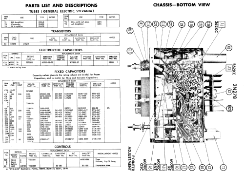 Delco 988822 Pontiac deLuxe; United Motors (ID = 787951) Car Radio