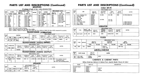 Delco 989001 Oldsmobile deLuxe; United Motors (ID = 2430082) Car Radio