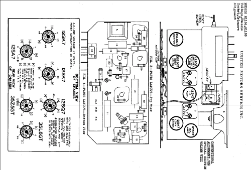 Delco R1155; United Motors (ID = 781826) Radio