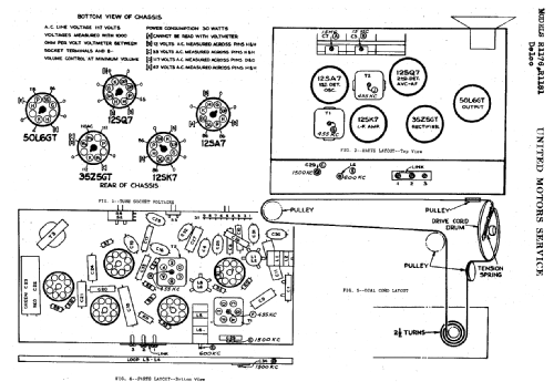 Delco R1176; United Motors (ID = 782098) Radio