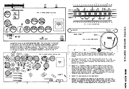 Delco R1179; United Motors (ID = 782143) Radio