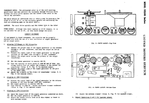 Delco R1185; United Motors (ID = 782156) Radio