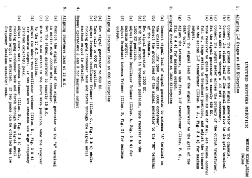 Delco R1186; United Motors (ID = 782256) Radio