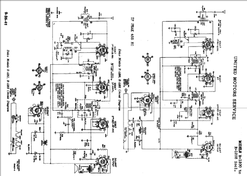 Delco R1200; United Motors (ID = 782261) Radio