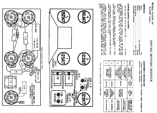 Delco R1200; United Motors (ID = 782263) Radio