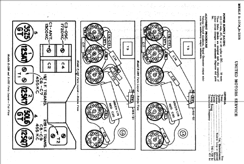 Delco R1205; United Motors (ID = 782288) Radio