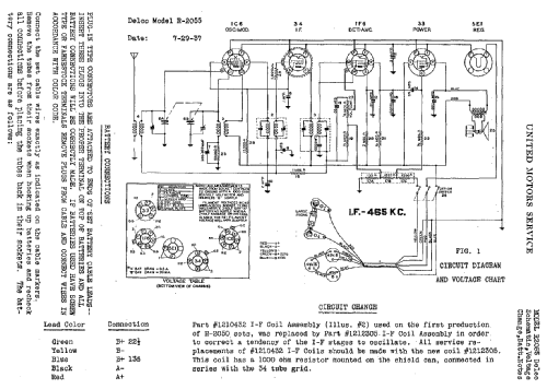 Delco R-2055; United Motors (ID = 782689) Radio