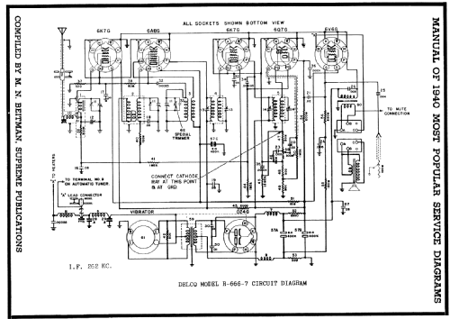 Delco R667; United Motors (ID = 66735) Autoradio