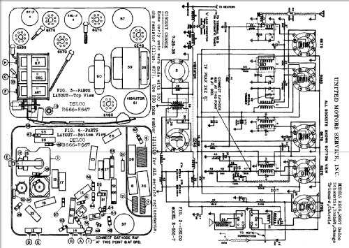 Delco R667; United Motors (ID = 779624) Autoradio